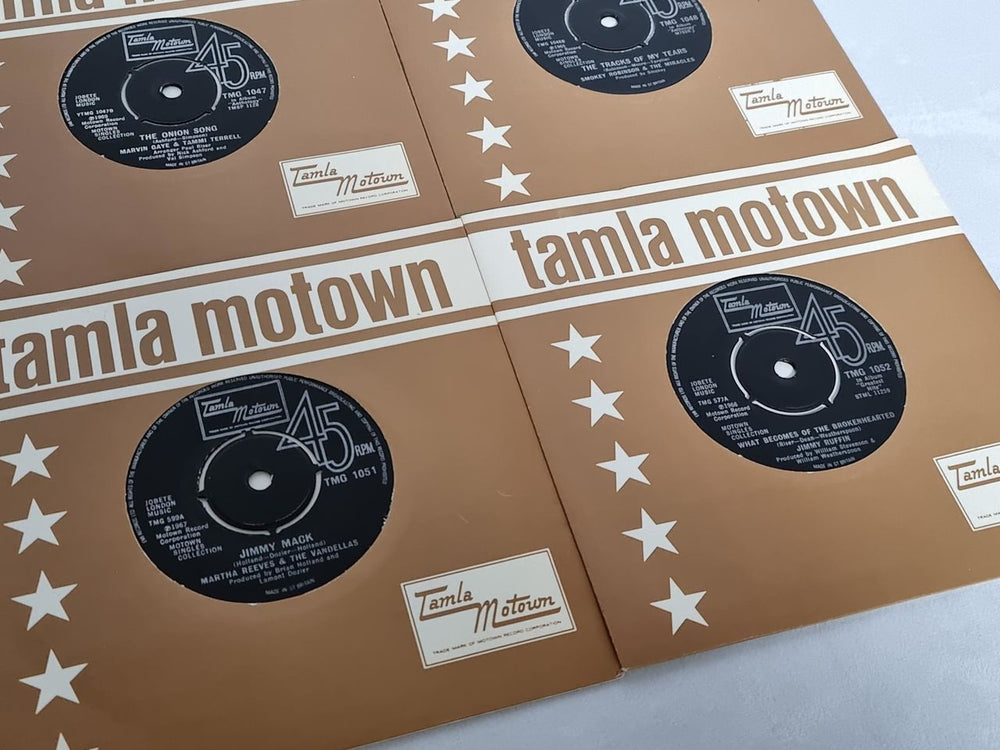 Tamla Motown The Motown Singles Collection UK 7" vinyl single (7 inch record / 45) Deleted