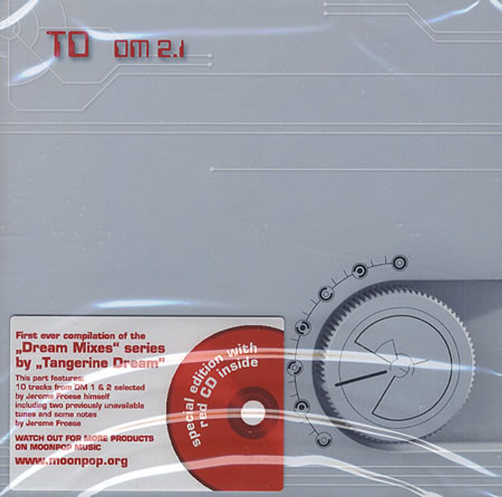 Tangerine Dream DM 2.1 UK CD album (CDLP) MOONCD707