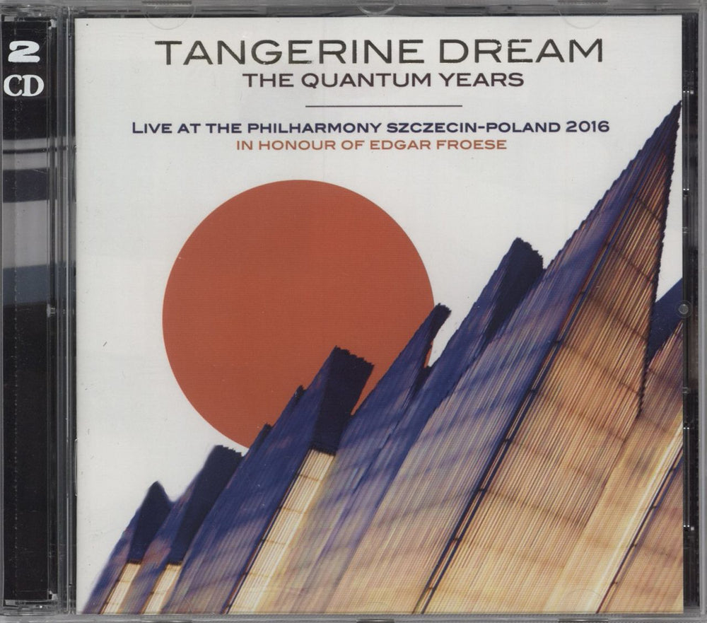 Tangerine Dream Live At Philharmony Szczecin-Poland 2016 German 2 CD album set (Double CD) 076CD