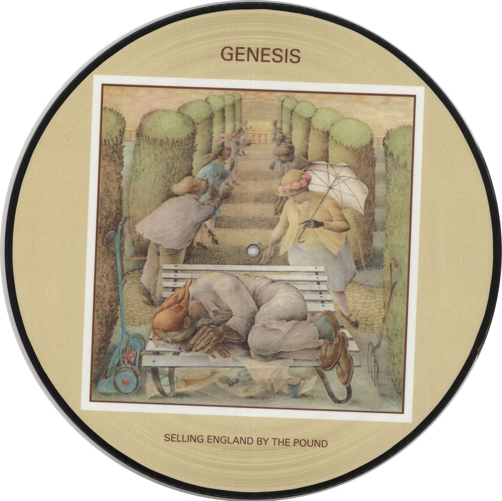 Tangerine Dream Rubycon - Mispress UK picture disc LP (vinyl picture disc album) 00600753454503