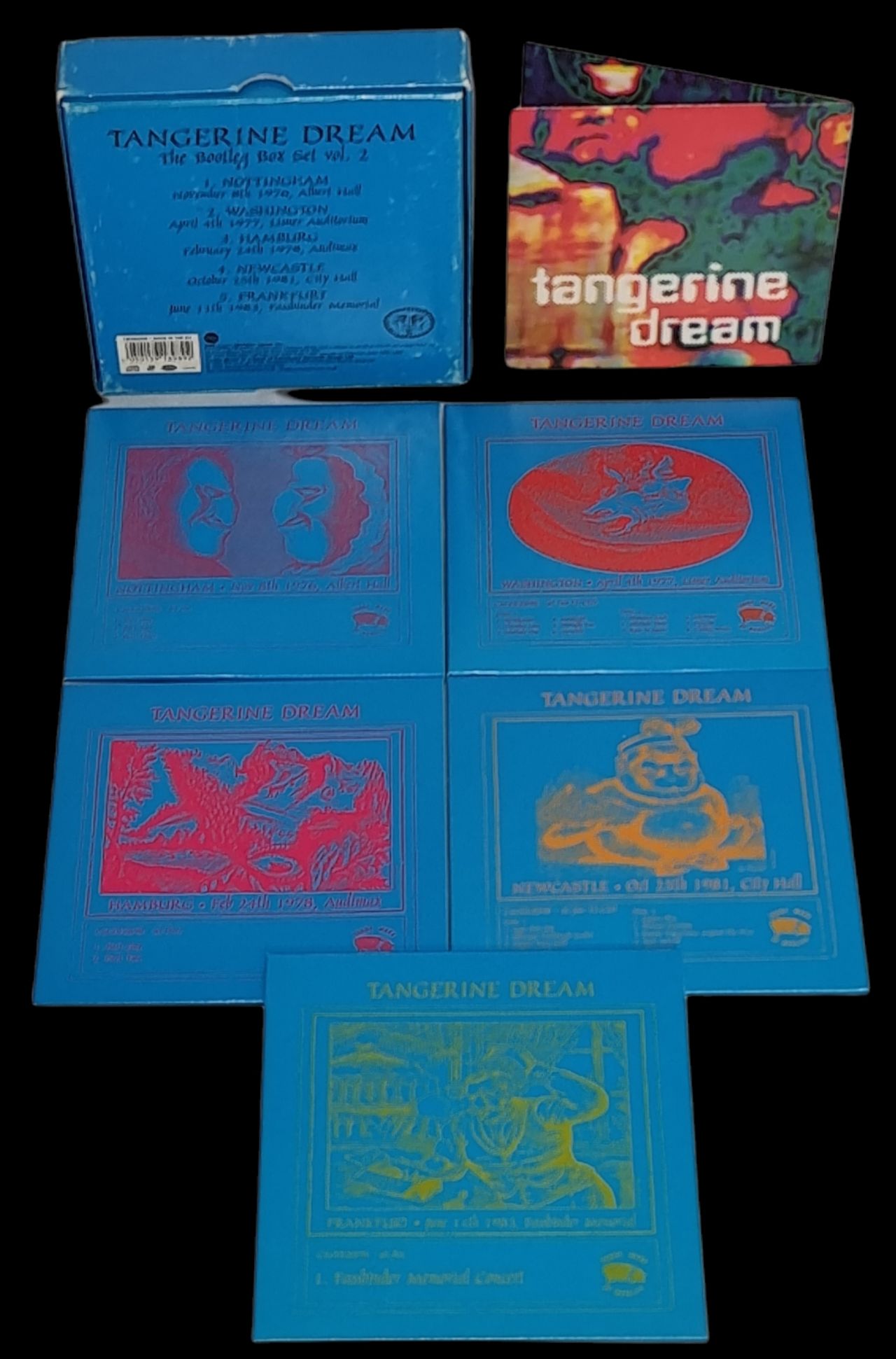 Tangerine Dream The Bootleg Box Vol. 2 UK Cd album box set — RareVinyl.com