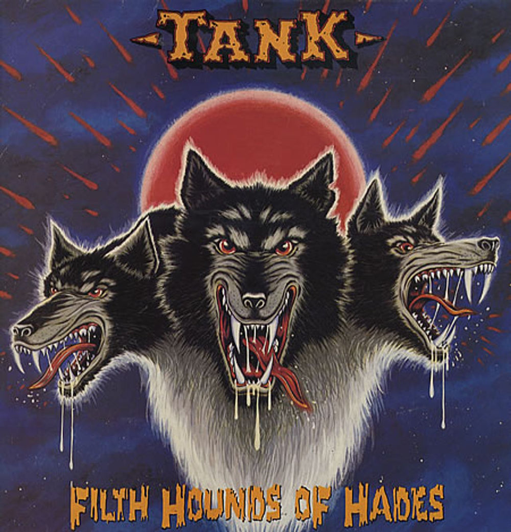 Tank Filth Hounds Of Hades UK vinyl LP album (LP record) KAMLP1