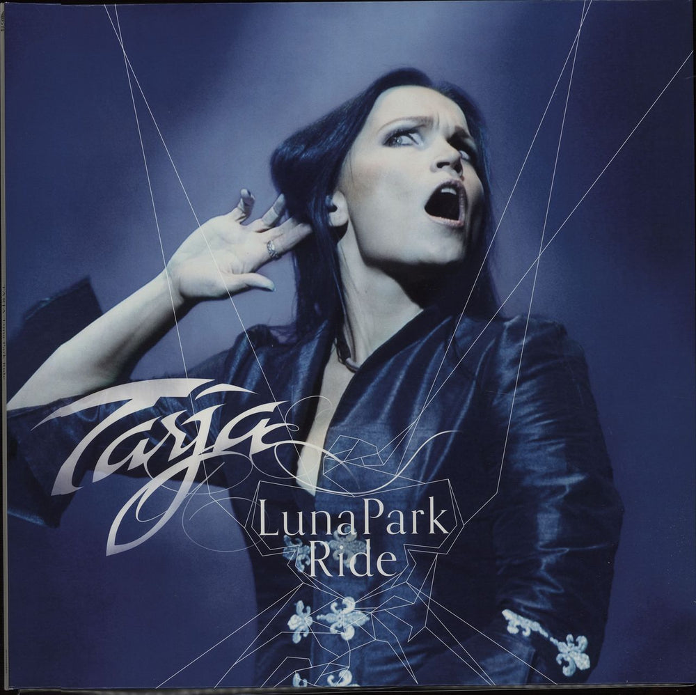 Tarja Turunen Luna Park Ride - Blue Vinyl German 2-LP vinyl record set (Double LP Album) 0210315EMU