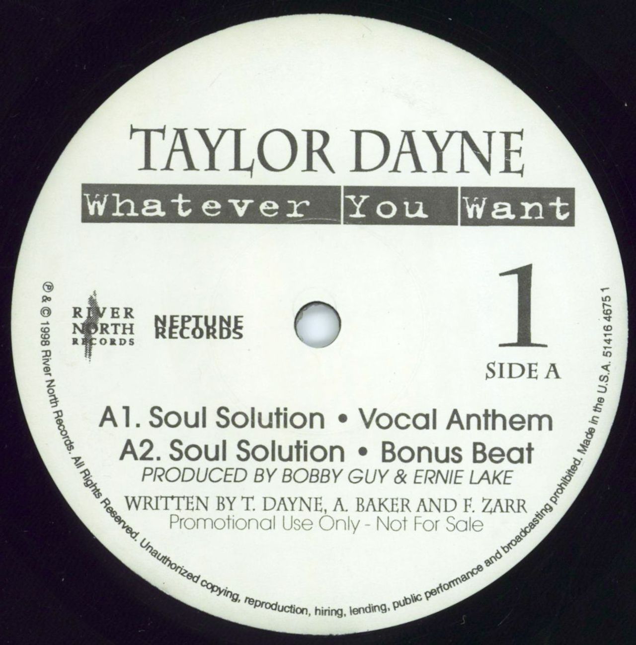 Taylor Dayne Whatever You Want - Double Pack US Promo 12