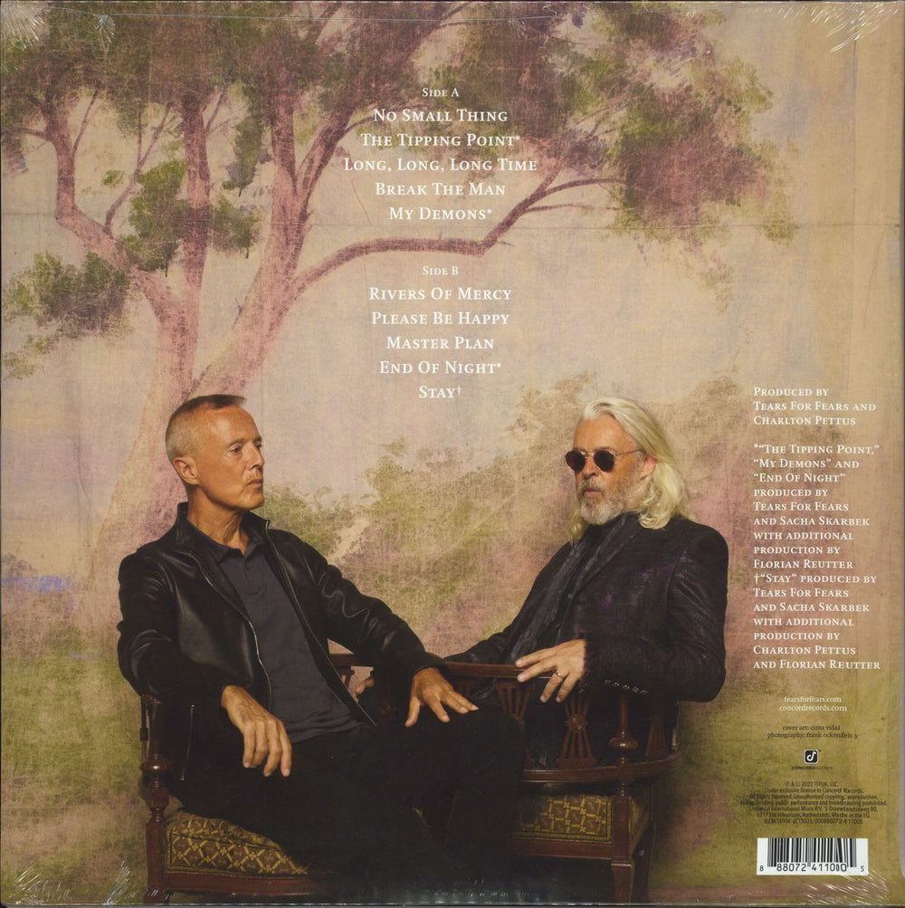 Tears For Fears The Tipping Point: Webstore Edition - Green Vinyl + Autographed Print UK vinyl LP album (LP record) 888072411005