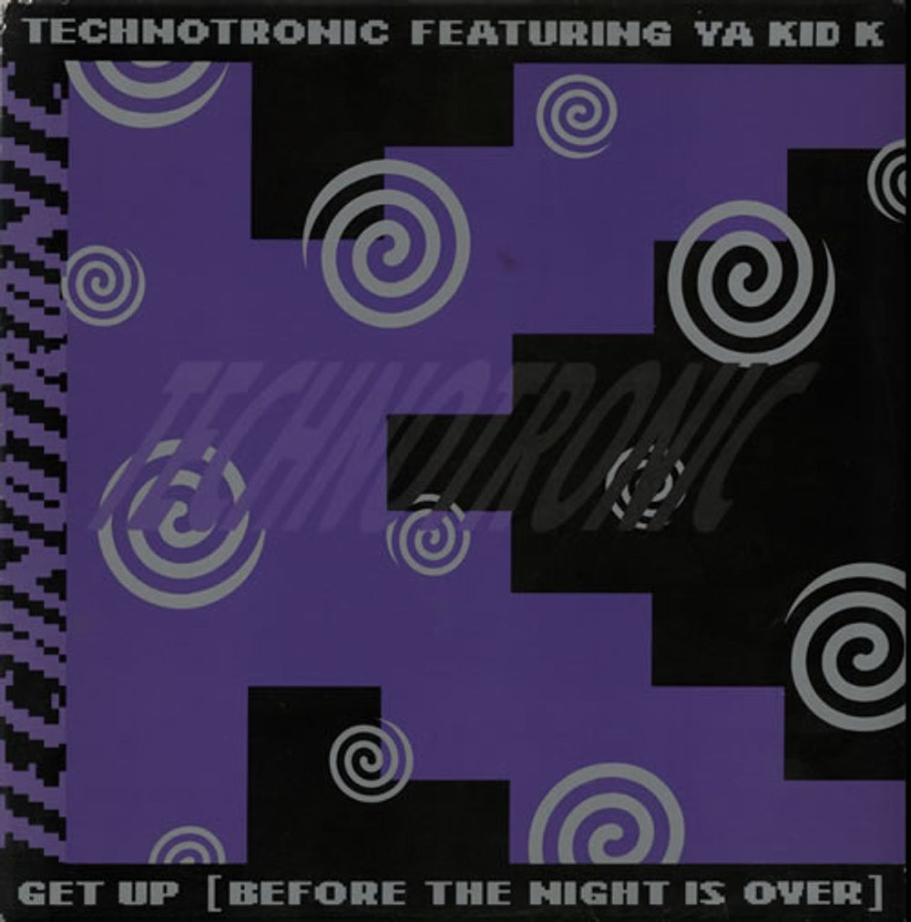 Technotronic Get Up - P/S UK 12" vinyl single (12 inch record / Maxi-single) SYRT8