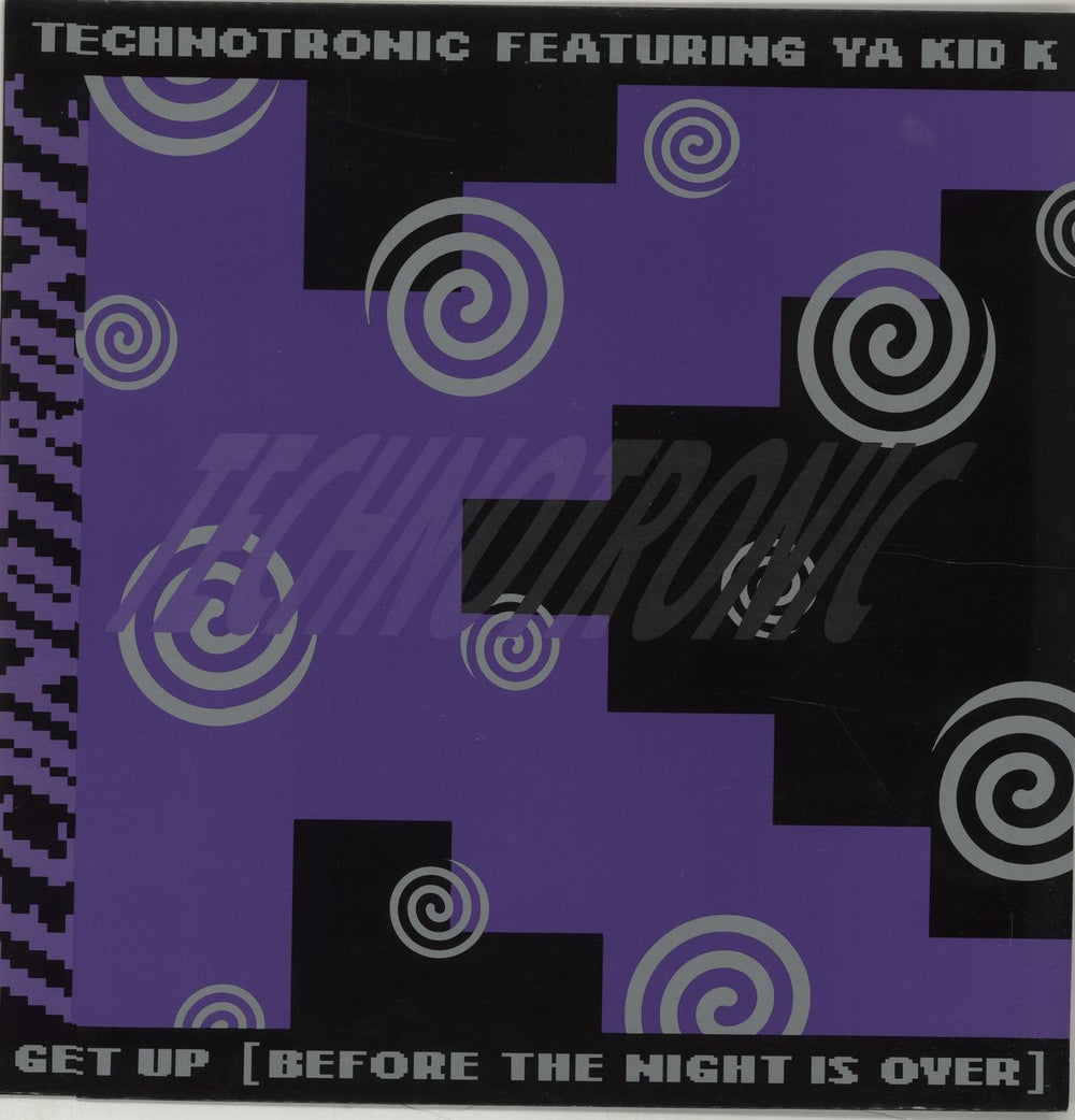 Technotronic Get Up UK 12" vinyl single (12 inch record / Maxi-single) SYRT8