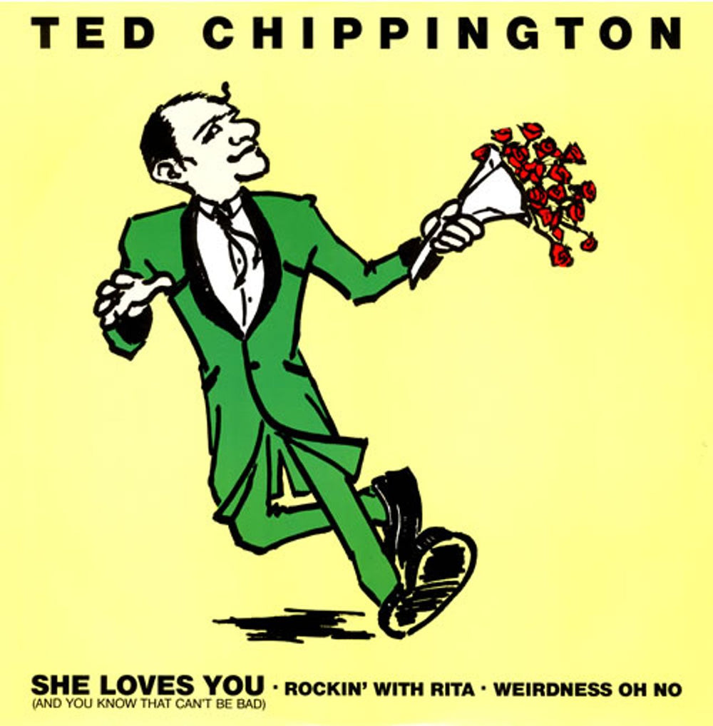 Ted Chippington She Loves You (And You Know That Can't Be Bad) UK 12" vinyl single (12 inch record / Maxi-single) UGH12T