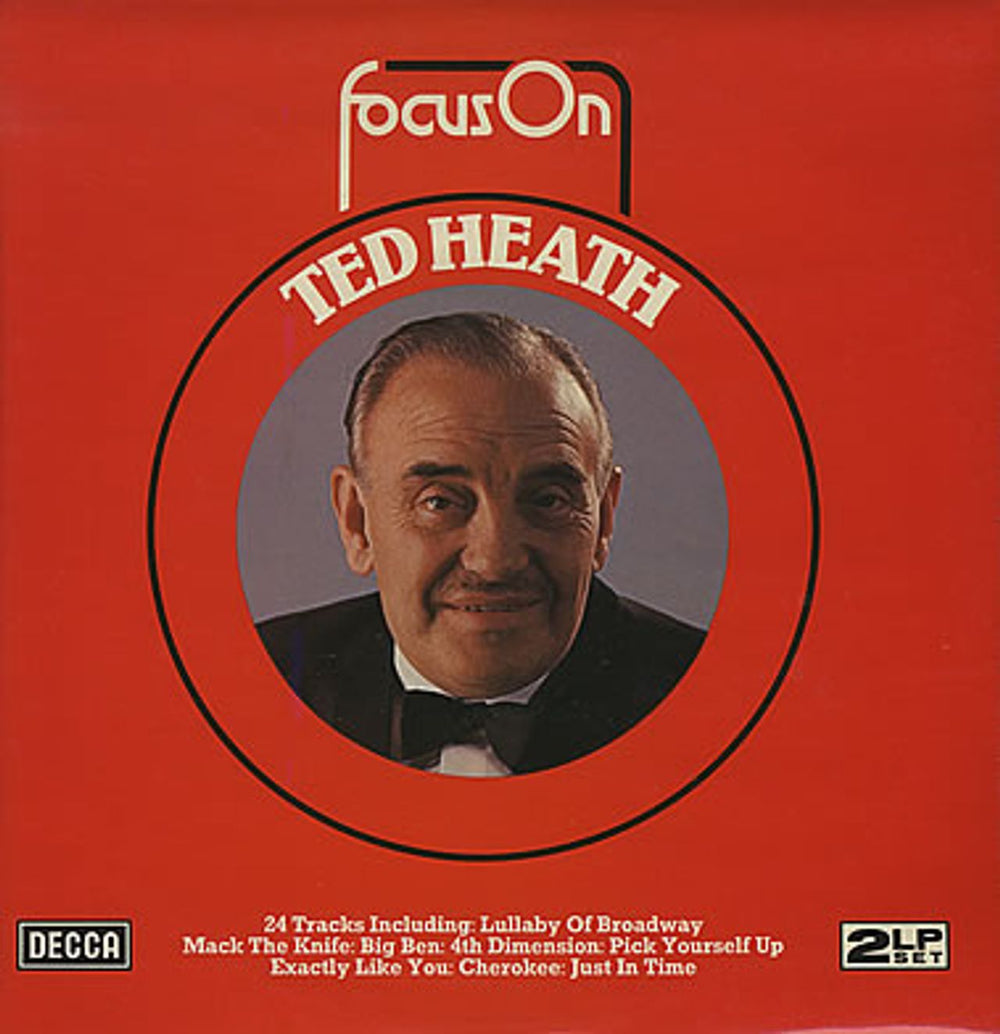 Ted Heath Focus On Ted Heath UK 2-LP vinyl record set (Double LP Album) FOS29/30