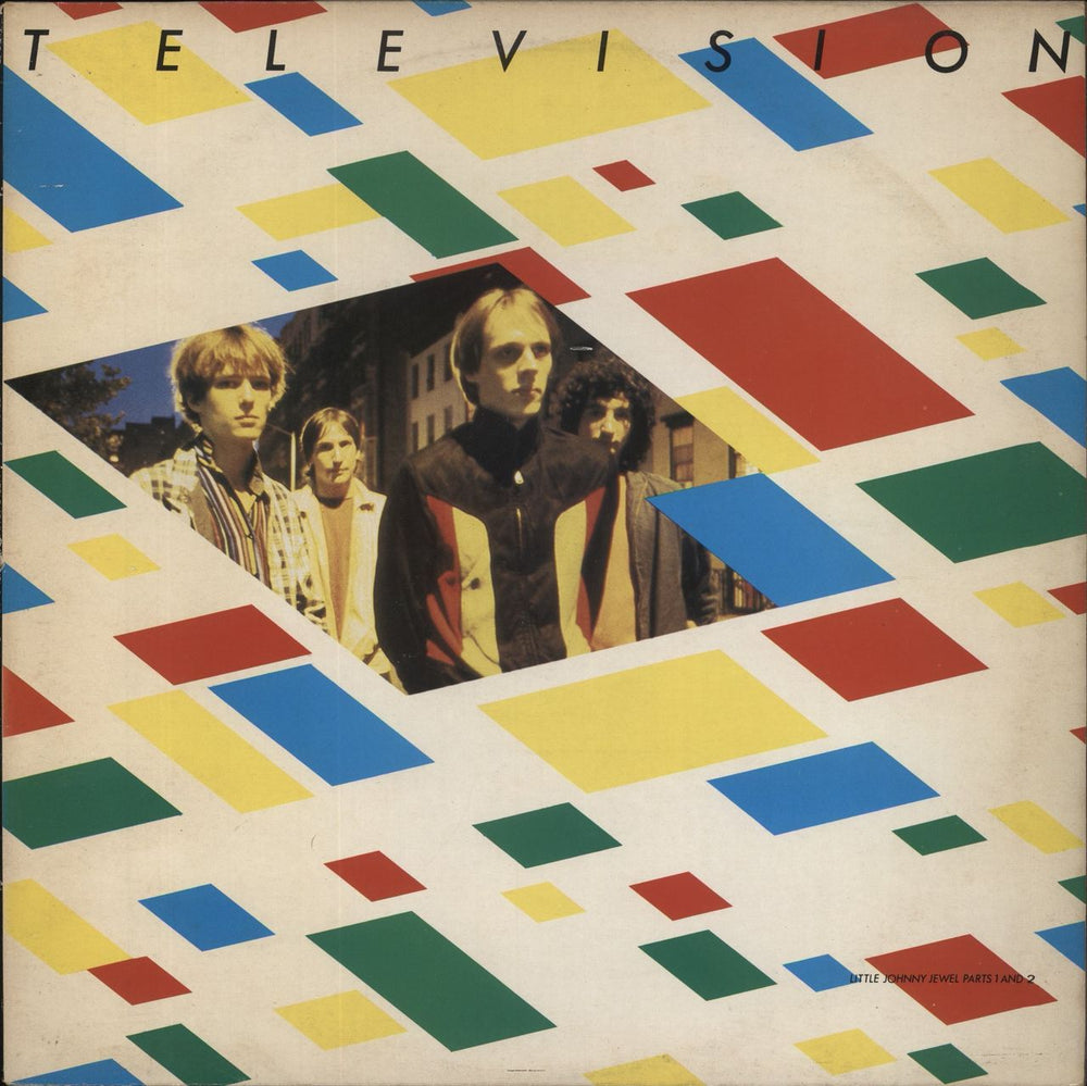 Television Little Johnny Jewel UK 12" vinyl single (12 inch record / Maxi-single) NYC1T