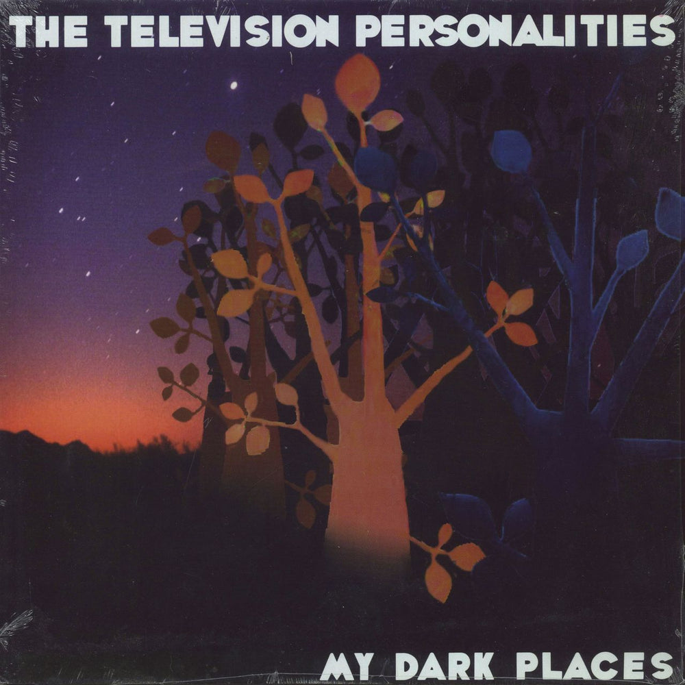 Television Personalities My Dark Places US vinyl LP album (LP record) DNO092