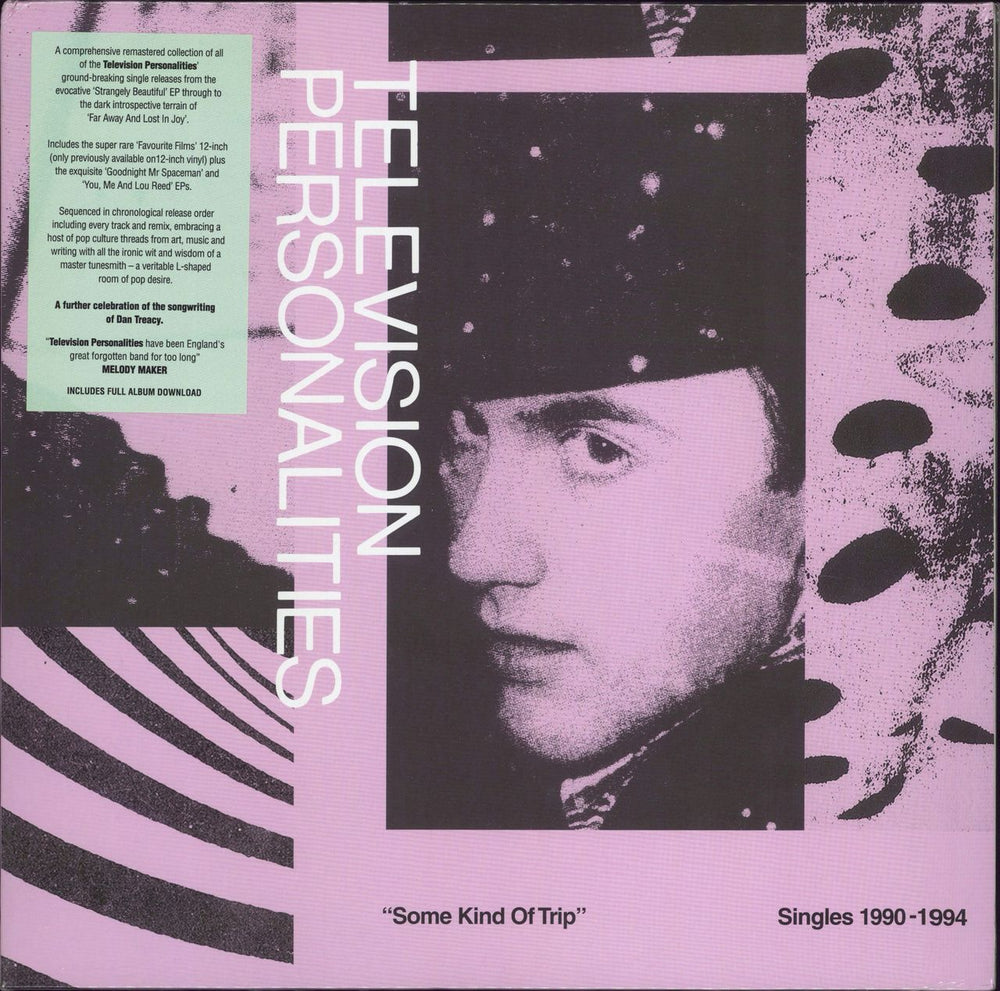 Television Personalities Some Kind Of Trip Singles 1990-1994 - RSD19 - Sealed UK 2-LP vinyl record set (Double LP Album) FIRELP546