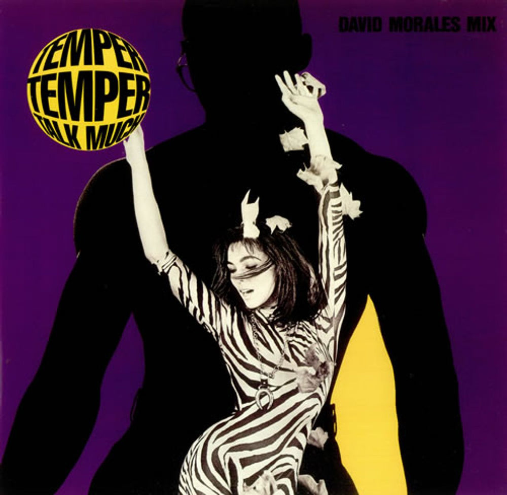 Temper Temper Talk Much - David Morales Mix UK 12" vinyl single (12 inch record / Maxi-single) TENR333