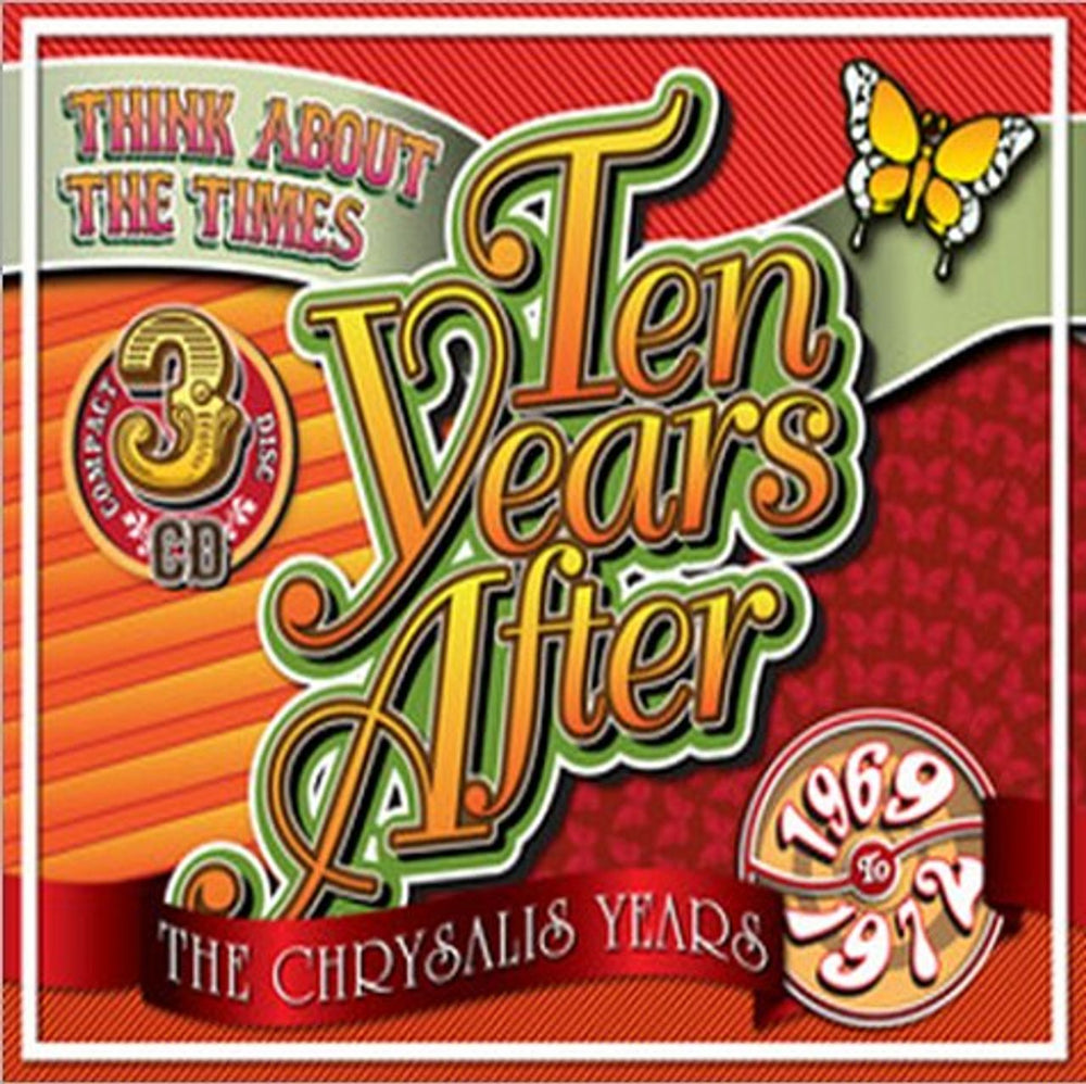 Ten Years After Think About The Times: The Chrysalis Years [1969-1972] UK 3-CD album set (Triple CD) 5099964214726