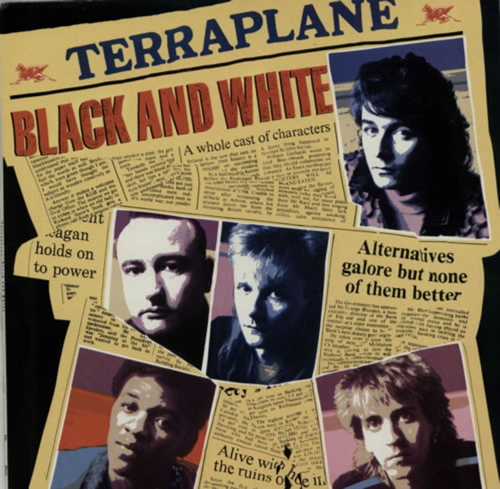 Terraplane Black And White UK vinyl LP album (LP record) EPC26439