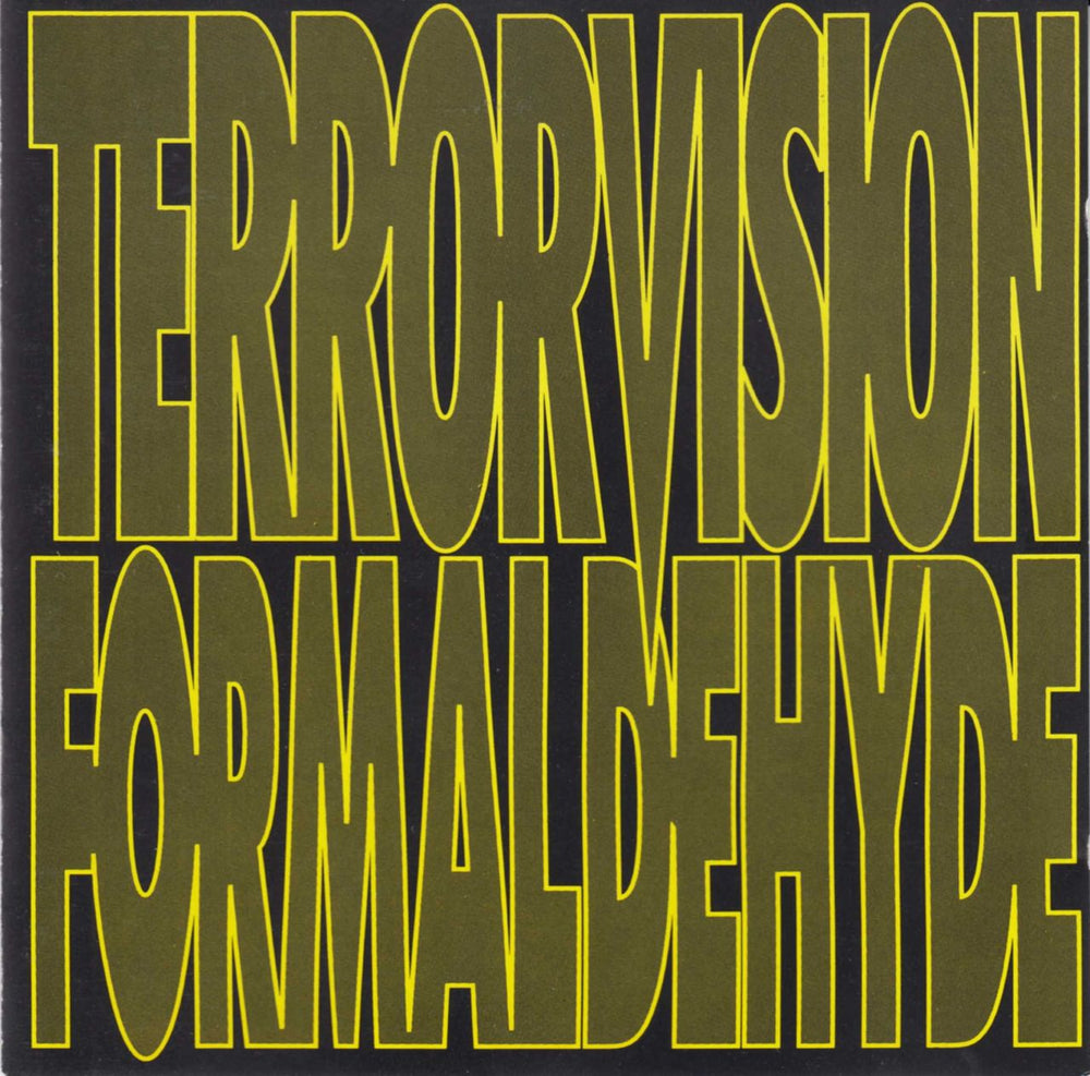 Terrorvision Formaldehyde UK CD album (CDLP) ATVRCD1