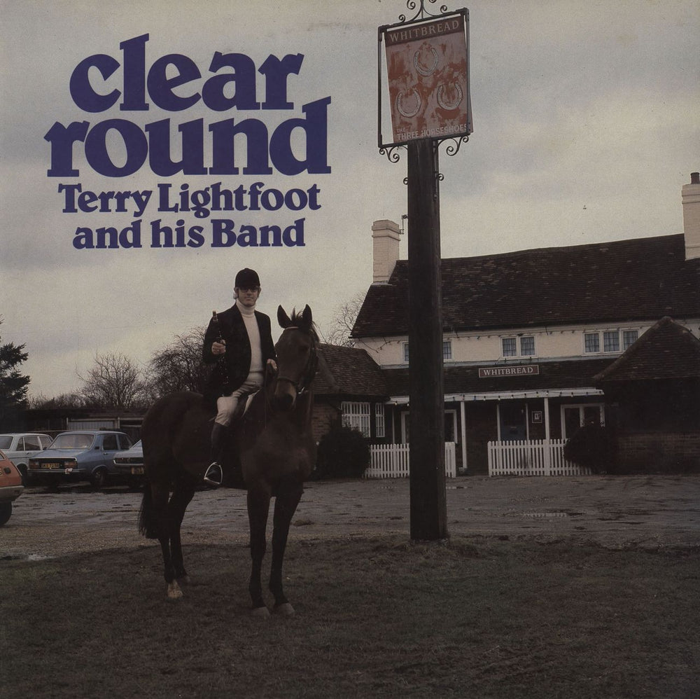 Terry Lightfoot Clear Round UK vinyl LP album (LP record) PLJ003