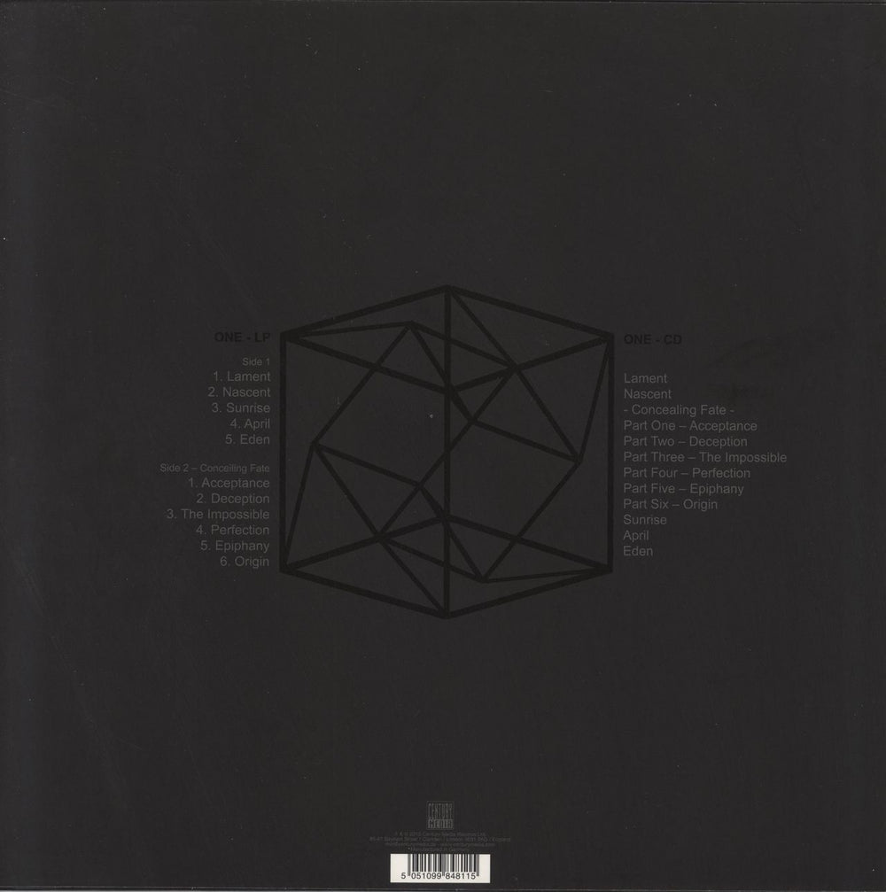 TesseracT One - 180gram vinyl + CD UK vinyl LP album (LP record)