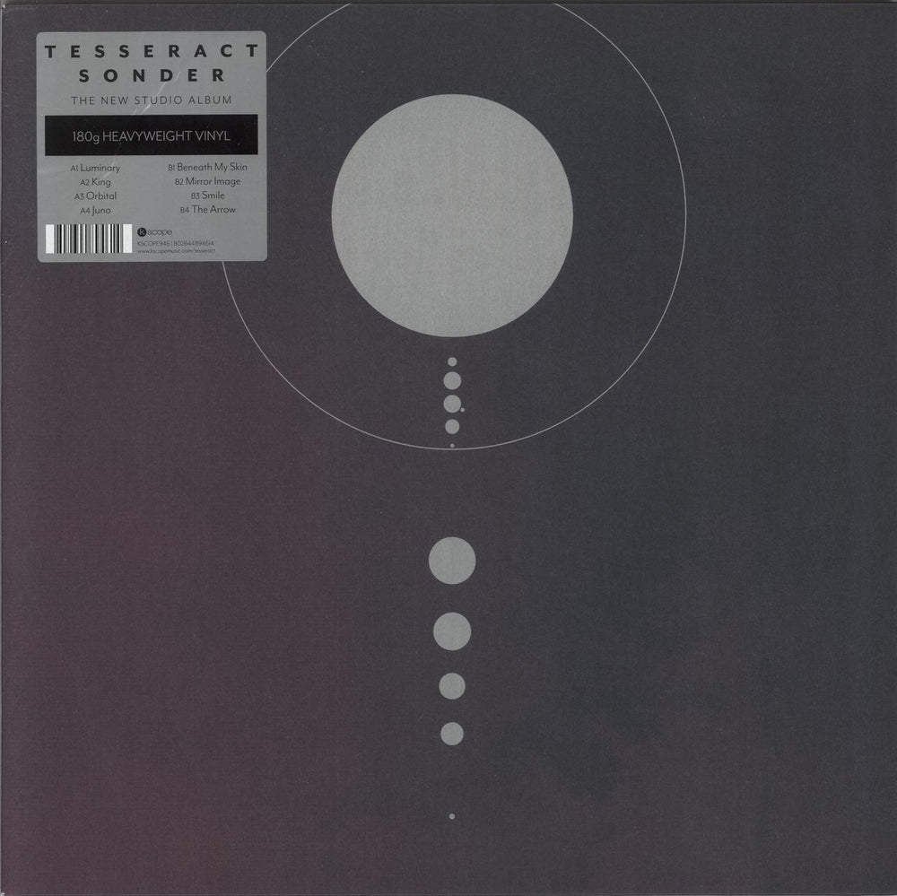 TesseracT Sonder - 180gram UK vinyl LP album (LP record) KSCOPE946