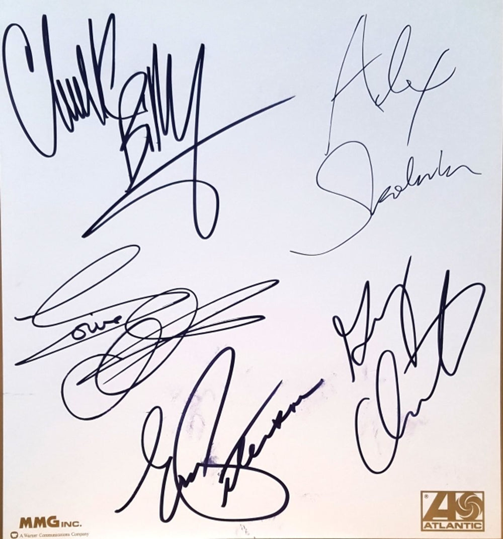 Testament Autographs Japanese memorabilia SIGNED CARD