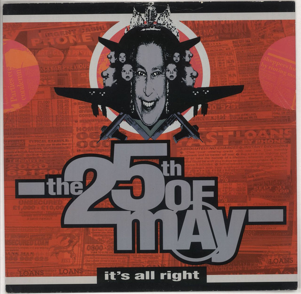 The 25th Of May It's All Right UK 12" vinyl single (12 inch record / Maxi-single) 614442