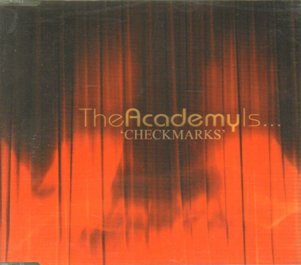 The Academy Is... Checkmarks UK CD single (CD5 / 5") ATUK031CD