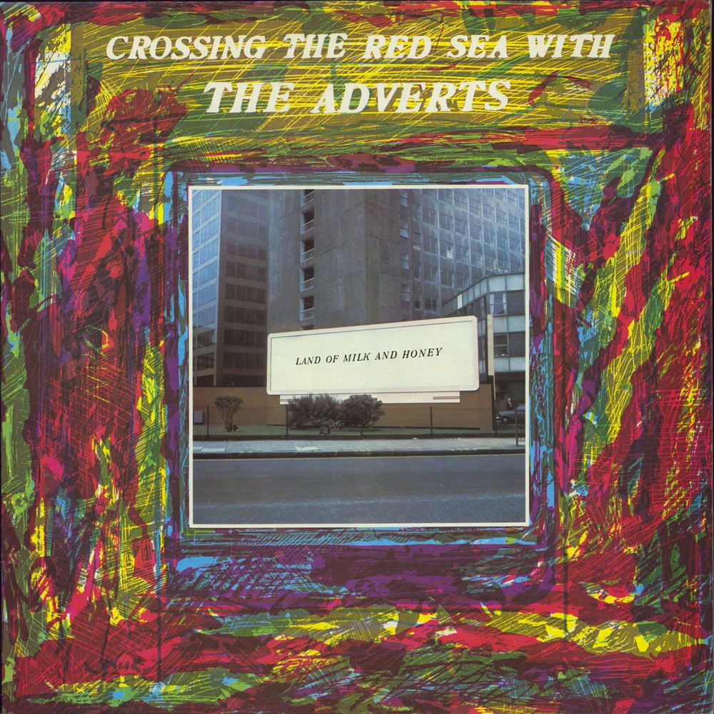 The Adverts Crossing The Red Sea With The Adverts - Green Vinyl UK vinyl LP album (LP record) CLINK1