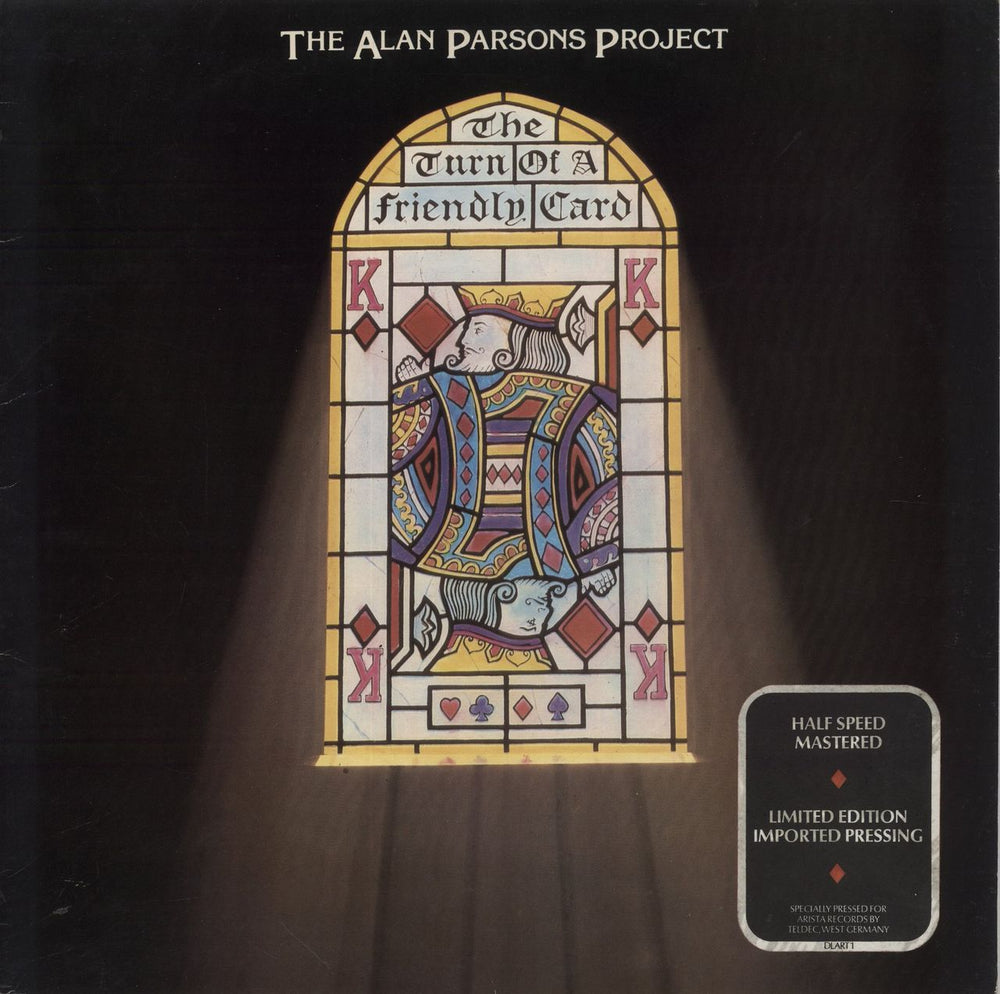 The Alan Parsons Project The Turn Of A Friendly Card - Half Speed Mastered German vinyl LP album (LP record) DLART1