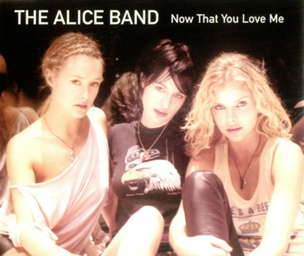 The Alice Band Now That You Love Me UK Promo CD single (CD5 / 5") KARMA42