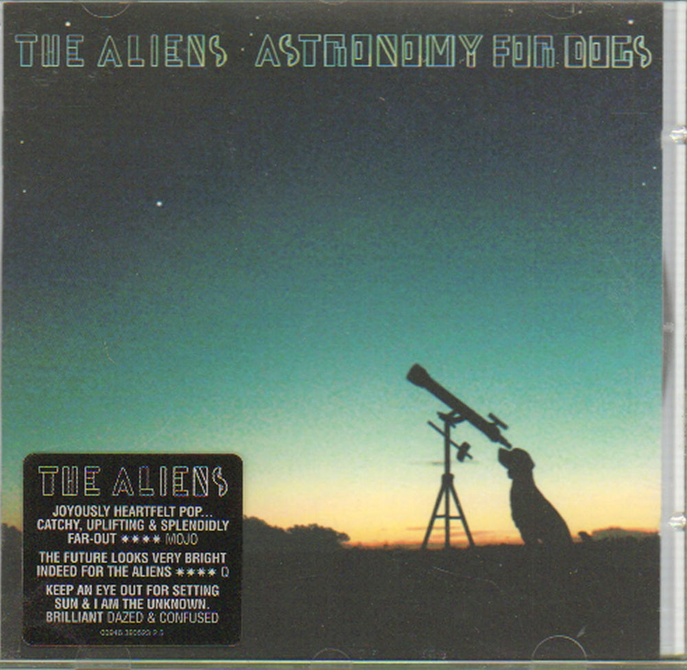 The Aliens Astronomy For Dogs Dutch CD album (CDLP) 094639052325