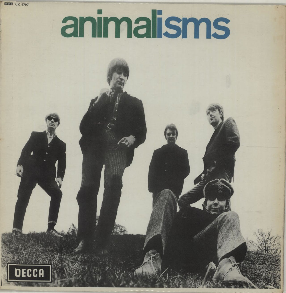 The Animals Animalisms - VG UK vinyl LP album (LP record) LK4797