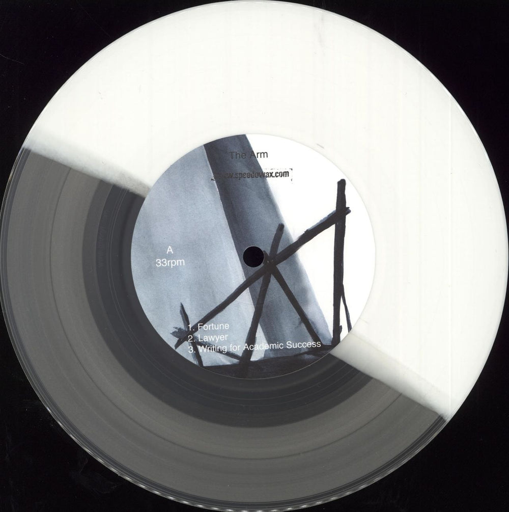 The Arm Fortune - Clear & White Vinyl + Numbered UK 7" vinyl single (7 inch record / 45) V1H07FO718068