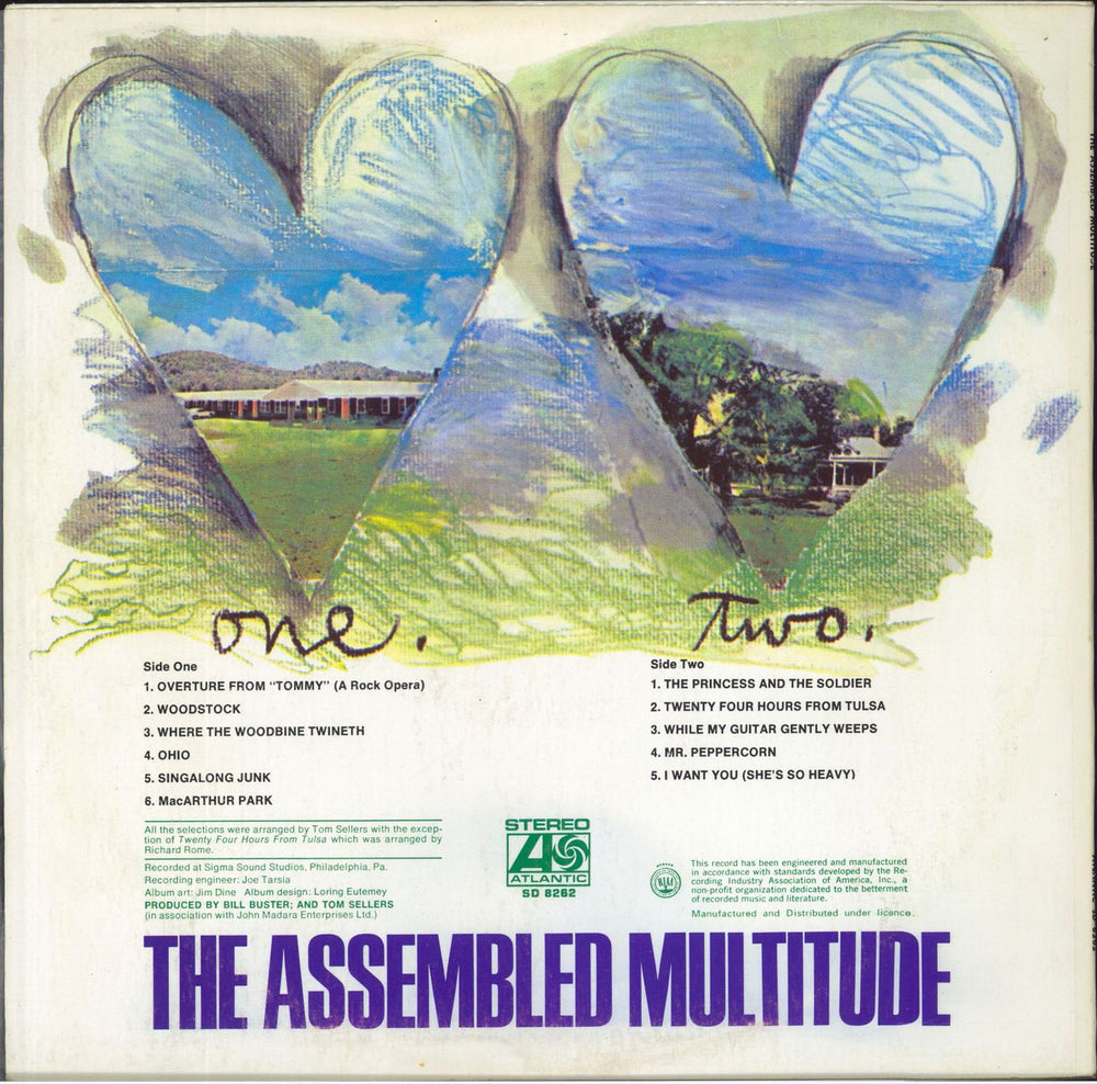 The Assembled Multitude The Assembled Multitude - Sleeve variant US vinyl LP album (LP record)