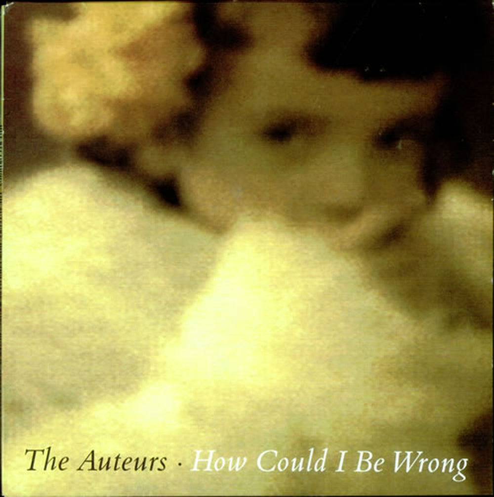 The Auteurs How Could I Be Wrong UK 10" vinyl single (10 inch record) HUTEN28