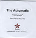 The Automatic Recover - Steve Harris Mix UK Promo CD-R acetate CD-R