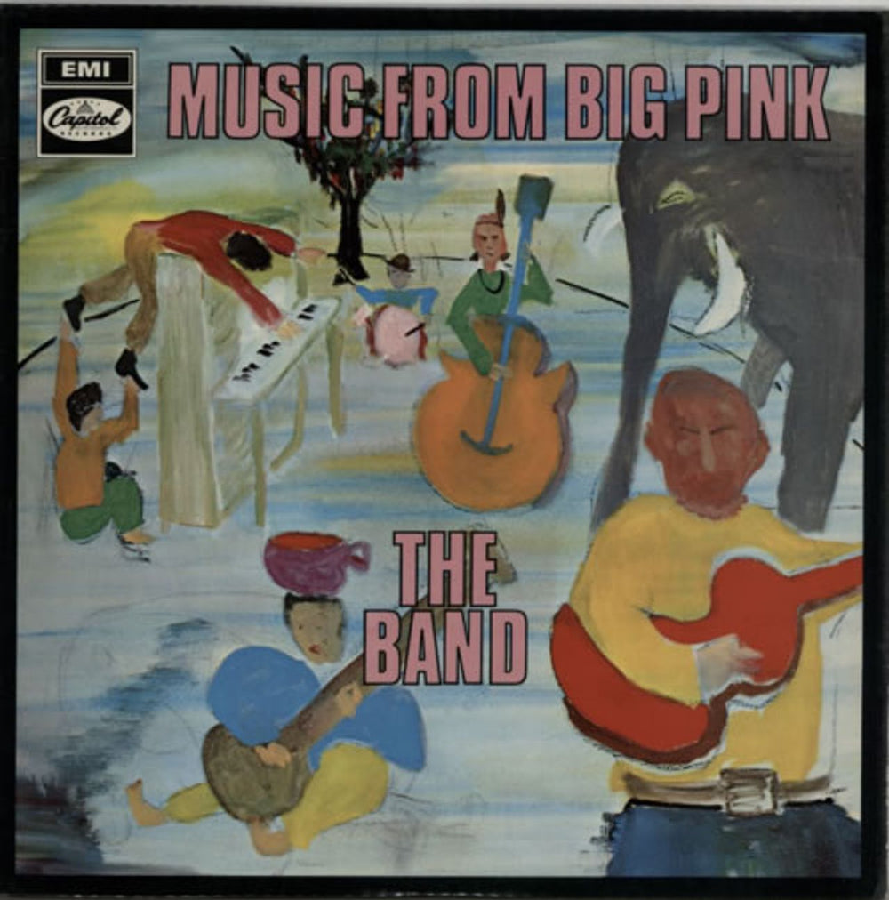 The Band Music From Big Pink - 1st UK vinyl LP album (LP record) ST2955