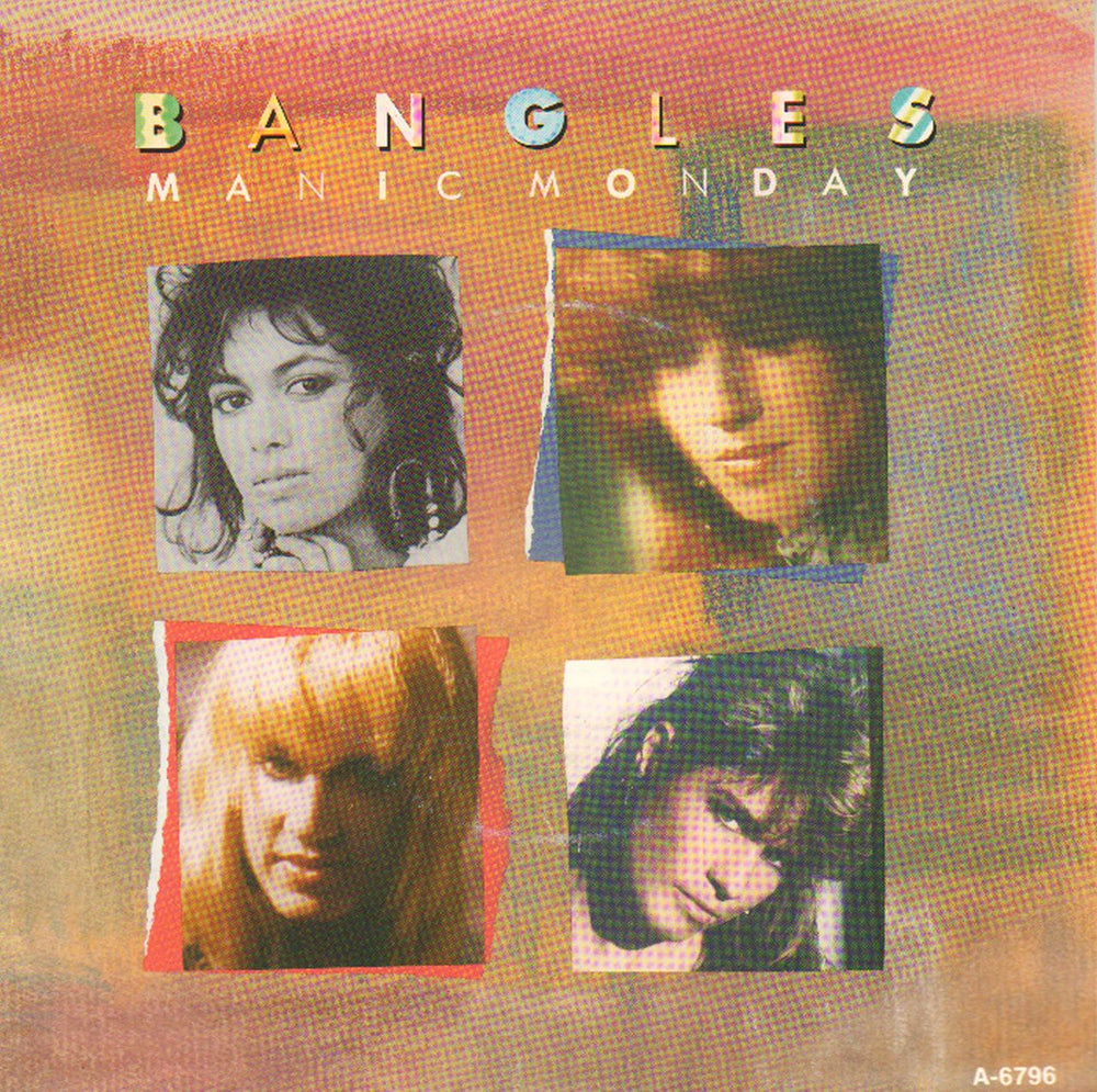 The Bangles Manic Monday Dutch 7" vinyl single (7 inch record / 45) A-6796