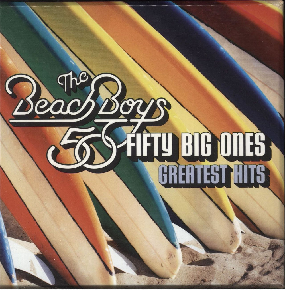 The Beach Boys Greatest Hits: 50 Fifty Big Ones UK Cd album box 