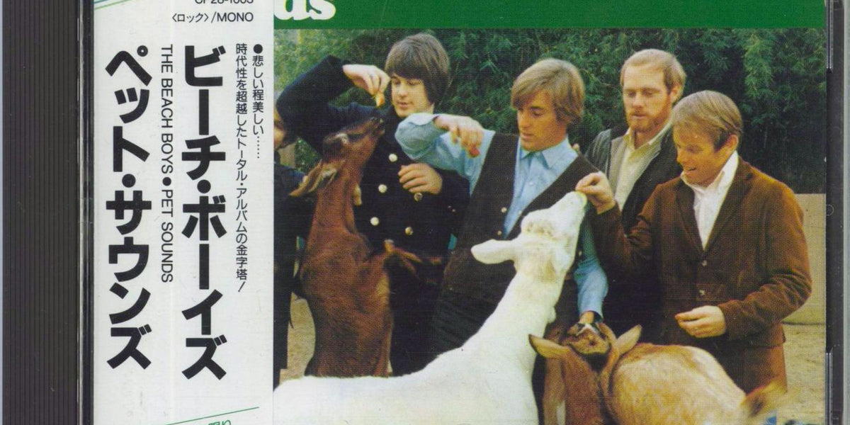 The Beach Boys Pet Sounds + obi Japanese CD album 