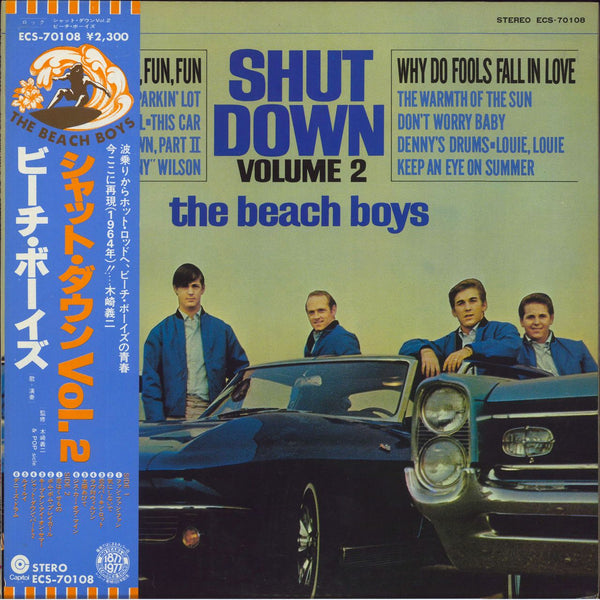 The Beach Boys Shut Down Volume 2 Japanese Promo Vinyl LP