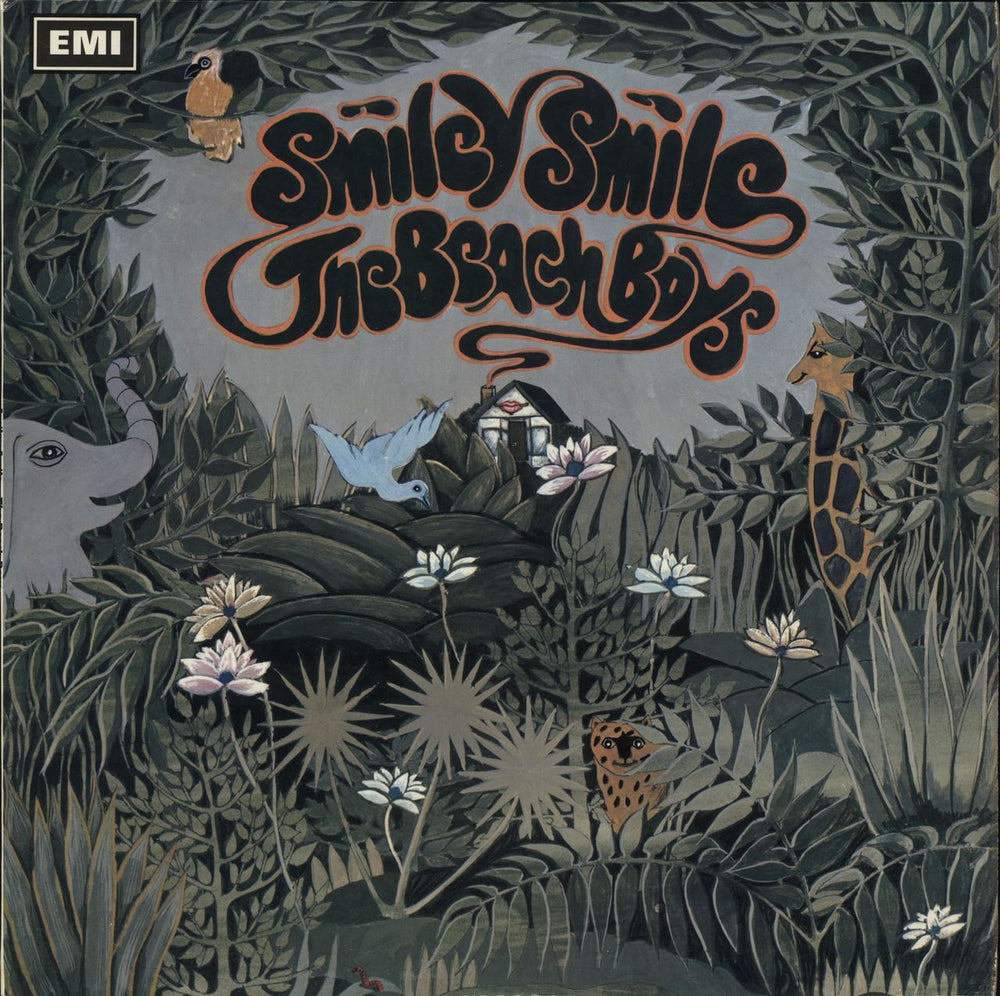 The Beach Boys Smiley Smile - VG UK vinyl LP album (LP record) T9001