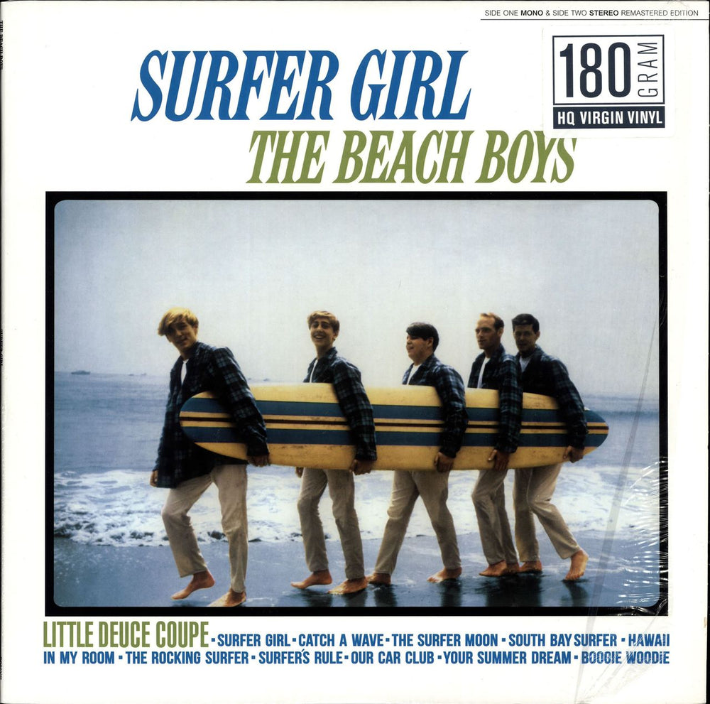 The Beach Boys Surfer Girl - 180gm Russian vinyl LP album (LP record) DOS626H