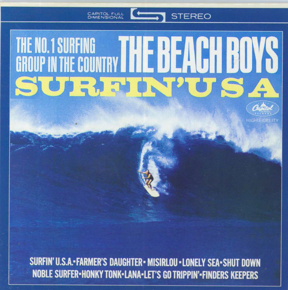 The Beach Boys Surfin' USA Japanese CD album (CDLP) TOCP-50850