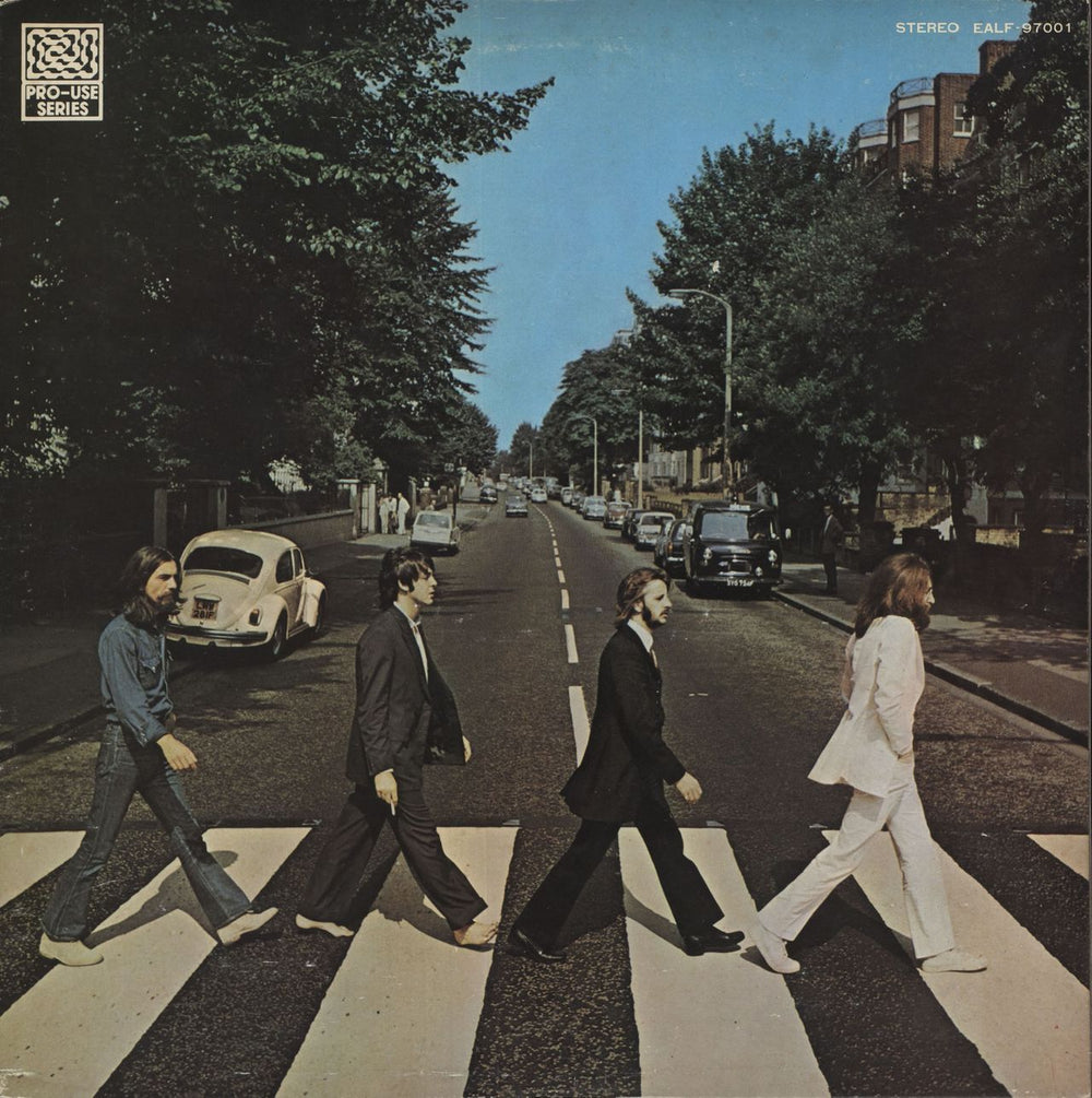 The Beatles Abbey Road - Pro-Use Series Japanese vinyl LP album (LP record) EALF-97001