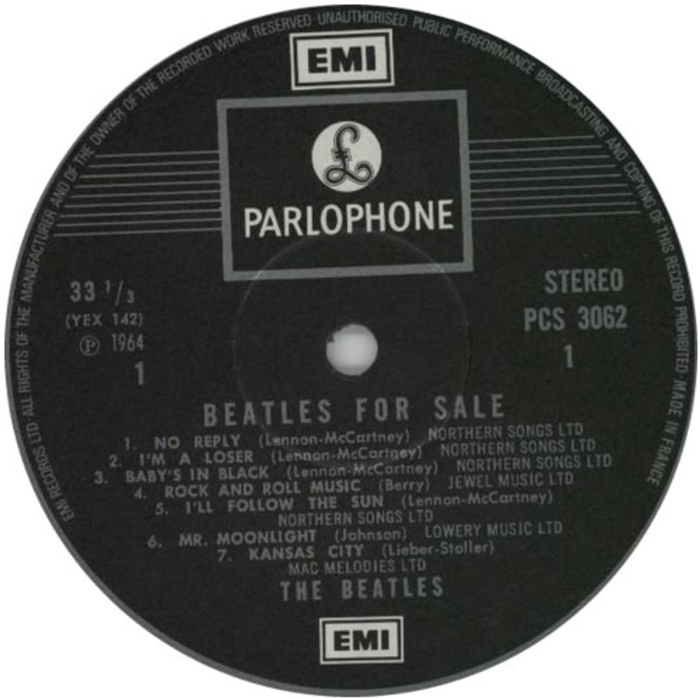 The Beatles Beatles For Sale - Pathé UK vinyl LP album (LP record) BTLLPBE348771