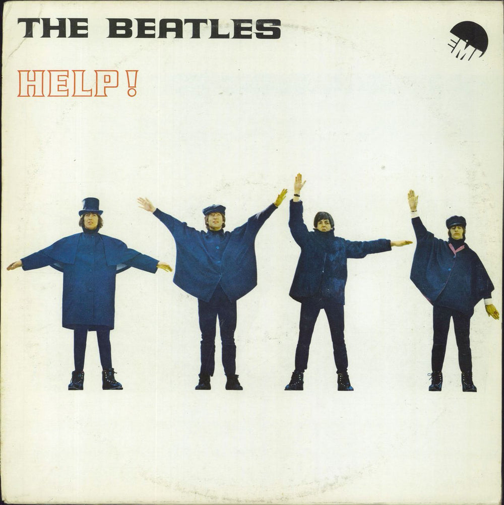 The Beatles Help! Greek vinyl LP album (LP record) 14C062-04257