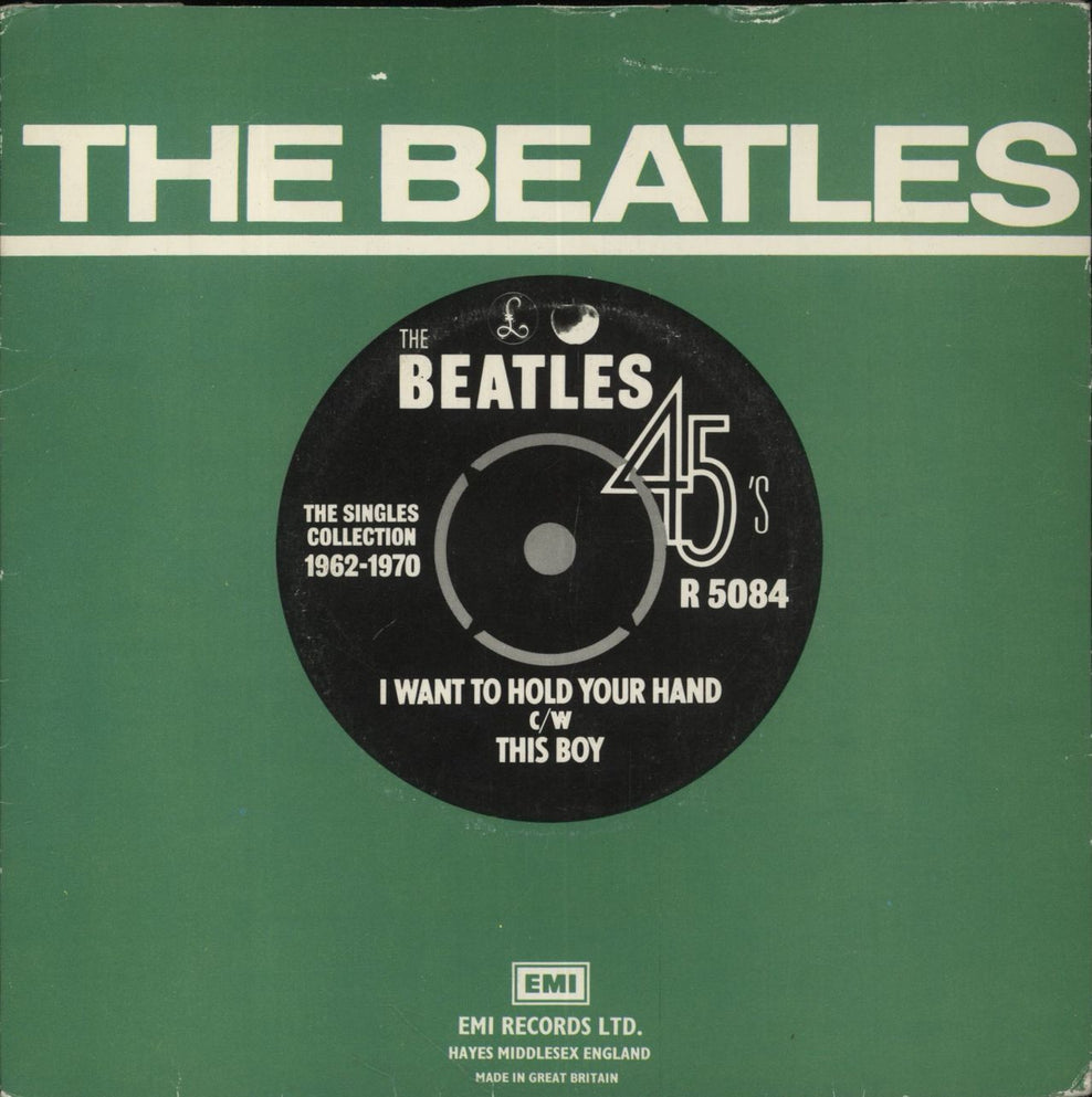 The Beatles I Want To Hold Your Hand - 1976 UK 7" vinyl single (7 inch record / 45) R5084