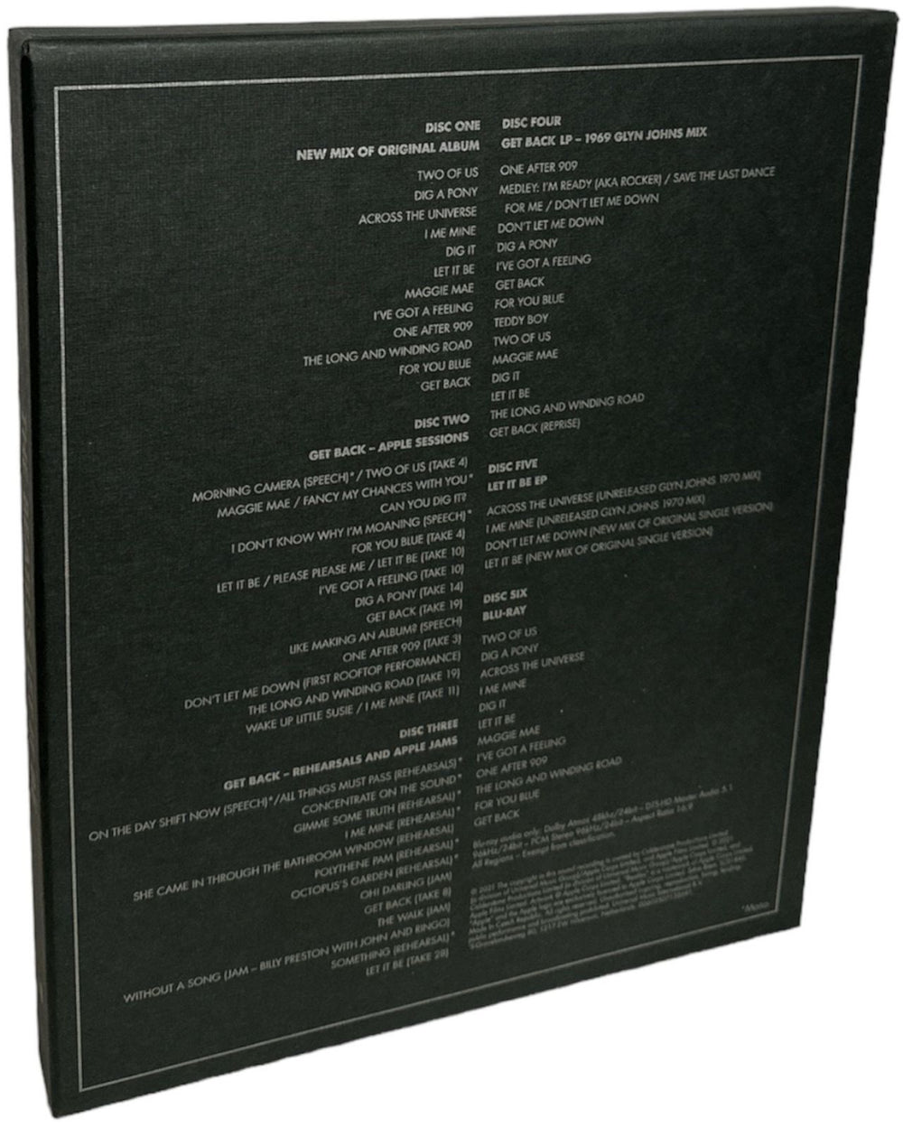 The Beatles Let It Be - 6-Disc Edition UK CD Album Box Set