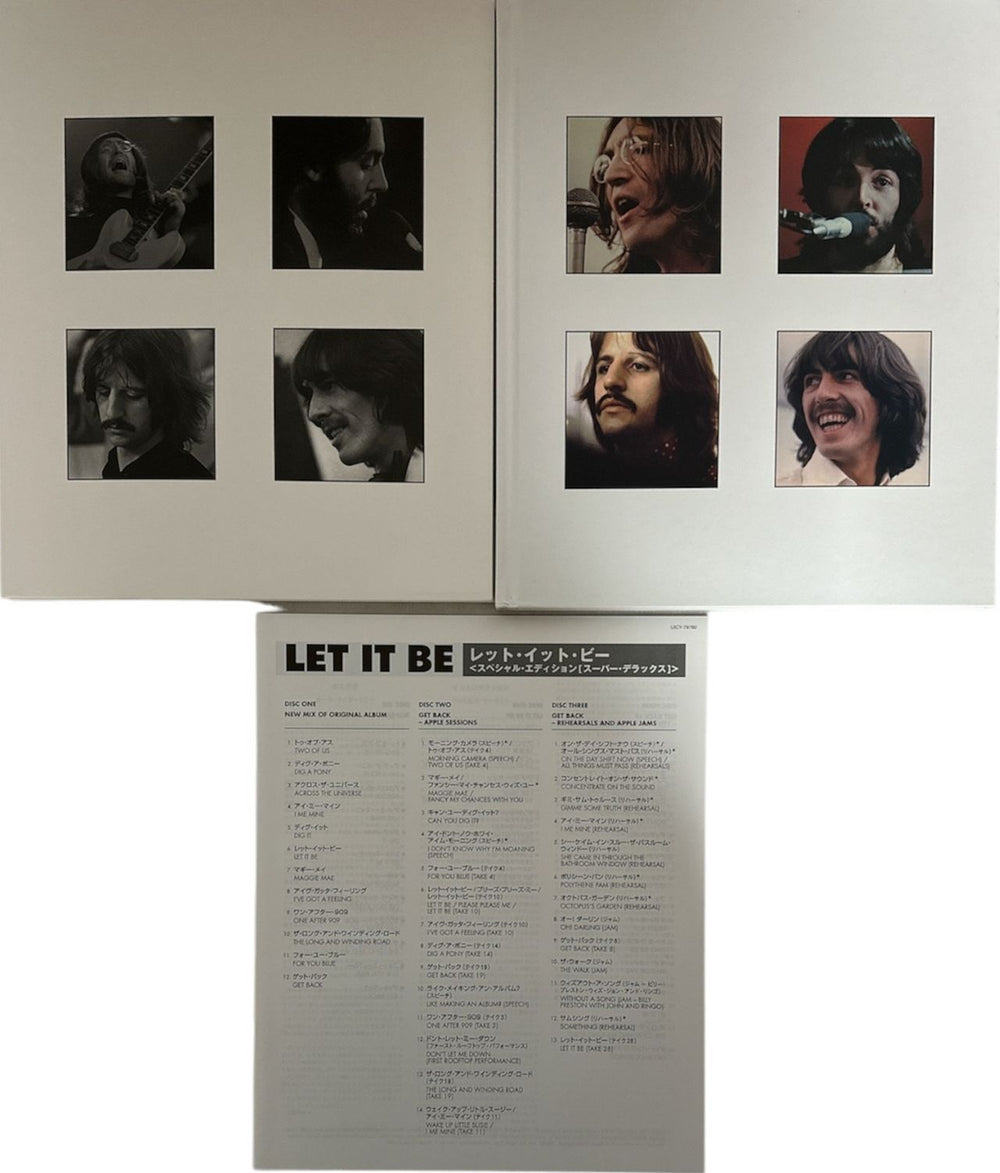 The BEATLES LET IT BE (6-Disc Edition popular Super Deluxe LP CD + Blu-ray) New Sealed