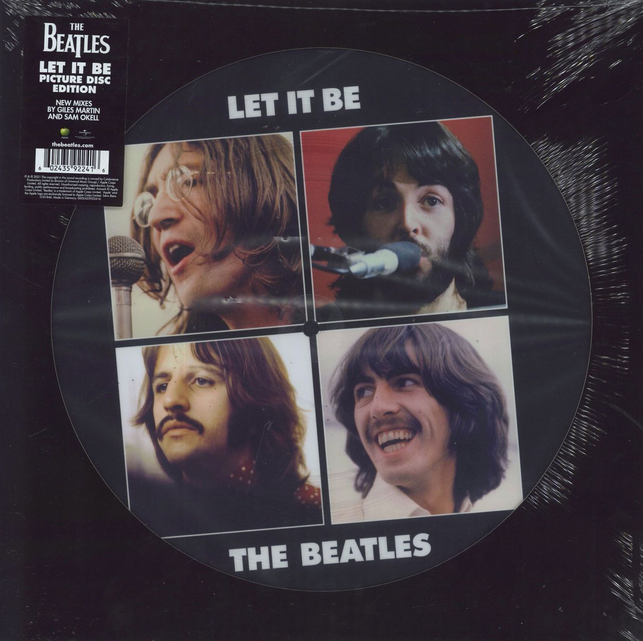 The Beatles Let It Be UK Picture disc LP — RareVinyl.com